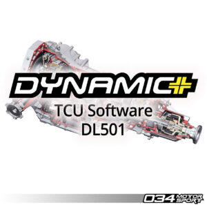 034Motorsport Dynamic+ Gearbox TCU Software - DL501