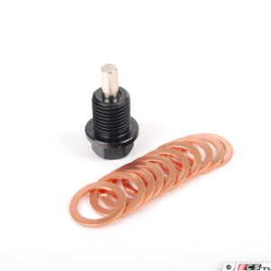 ECS Magnetic Sump Plug With 10 replacement Washers (M14 x 1.5)