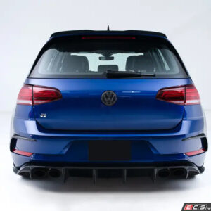 ECS Tuning Gloss Black Rear Diffuser - Golf Mk7.5 R