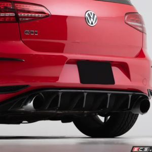 ECS Tuning Gloss Black Rear Diffuser - Mk7 Golf GTI