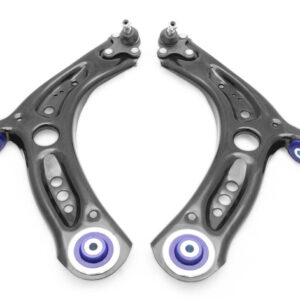 Superpro Front Complete Lower Control Arm Kit: Steel Standard Alignment - Golf MK7 2WD+4WD