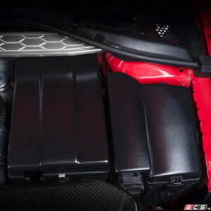 ECS Tuning Fuse Box / ECU Cover Black - 2.0T Gen 3 EA888