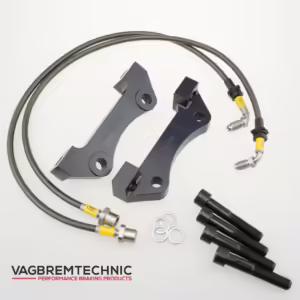 Vagbremtechnic Front Brake Adaption Kit - To fit Porsche Boxster Calipers to 312mm OE 5x100 Discs