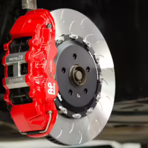 Vagbremtechnic Front Brake Kit - 6 Piston AP Racing Caliper - 390x34mm 2 Piece Discs - Ferodo DS2500 Pads