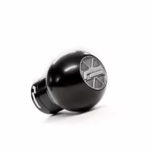 RacingLine Performance Billet Aluminium 'Manual' Gear Knob - Black - MQB / MQB Evo